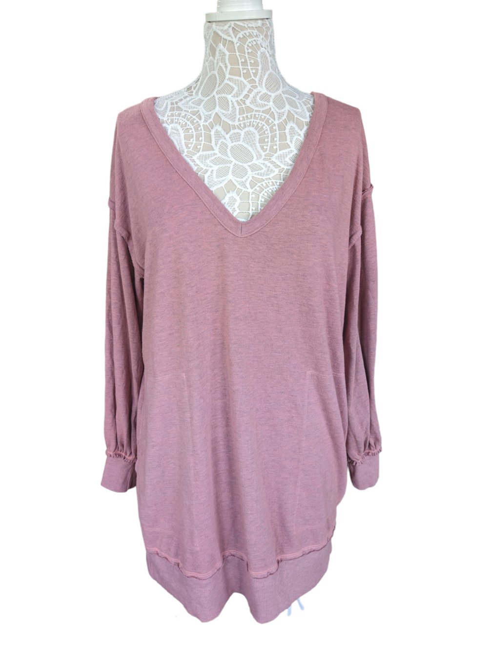 Free People Beach Tunic Pink Small